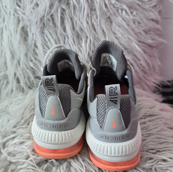 Nike AIR MAX Genome  Gray and Orange Sneakers - Picture 4 of 12